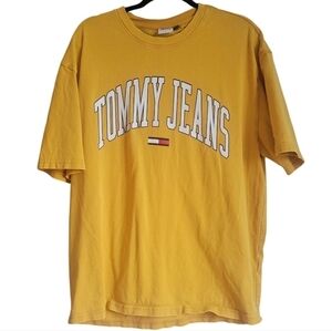 Tommy Jean's Yellow Cotton Tshirt Size Large